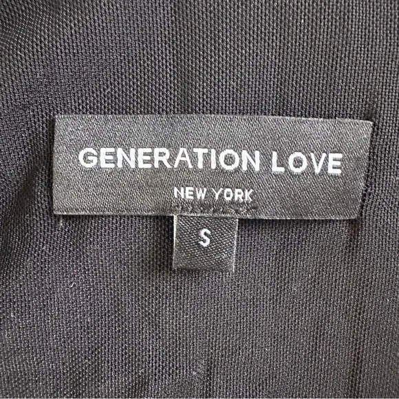 Generation Love Black Sequin Sleeveless Bodysuit Small - Picture 7 of 10